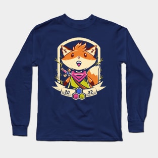 Cute Small Fox Long Sleeve T-Shirt